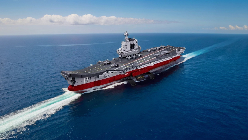 купить Конструктор Sluban "Авианосец" (584 дет.) M38-B1210