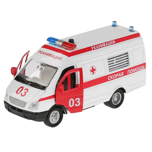 купить Машина Технопарк Газель-2705 Реанимация инерционная