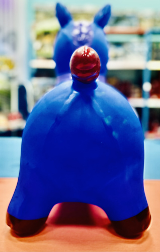 купить Симбат, Игрушка-прыгун Лошадка (синий), TP179002-син