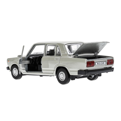 купить Машинка металлическая инерционная Технопарк LADA ваз-2105 (1997) 12 cm, серебристая