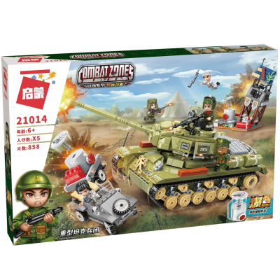 купить Конструктор Qman "Танк" (858 дет.)