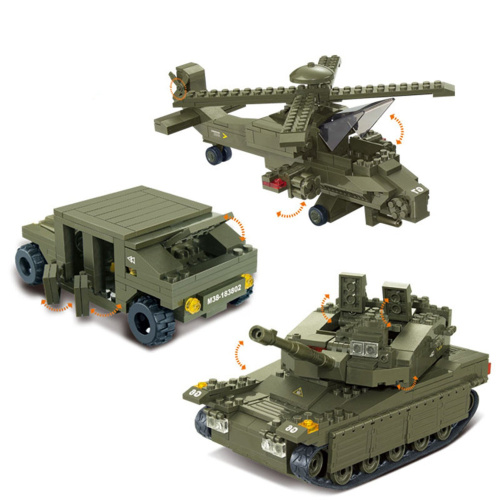 купить Sluban, Конструктор, серия Армия - Элитное подразделение  (683 дет.), M38-B0309