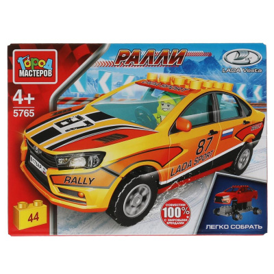 купить Город мастеров, Конструктор - LADA Vesta ралли, 44 дет., 5765-CY