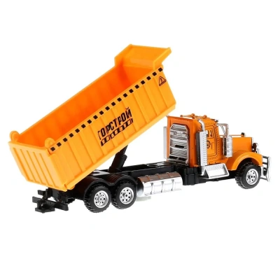 купить Машинка металлическая Технопарк Самосвал, 14 см, желтый