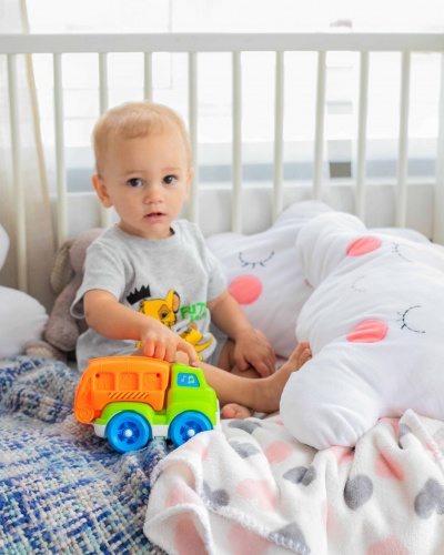 купить Азбукварик, Мусоровоз (Веселые машинки) (2934), 4630027292285