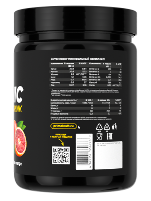 купить Изотонические смеси Prime Kraft Isotonic (750 г) Красный апельсин