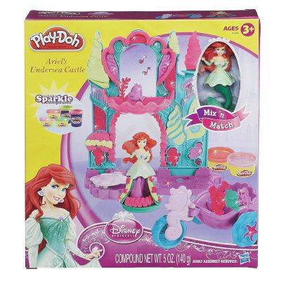 купить Игровой набор "Замок и Карета Ариэль" Play-Doh