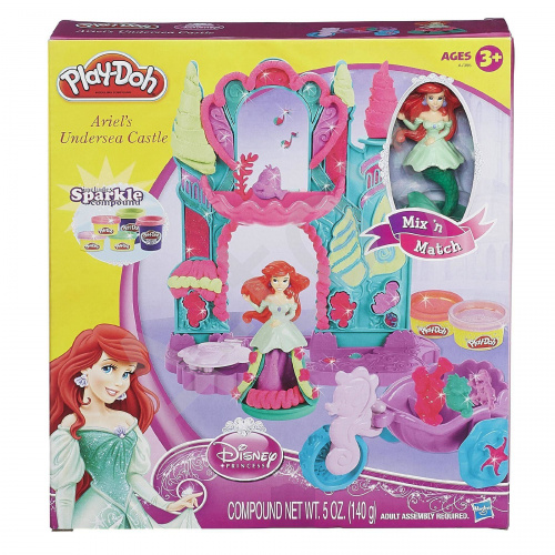 купить Игровой набор "Замок и Карета Ариэль" Play-Doh