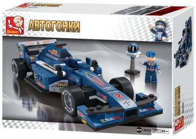 купить Конструктор Гоночный автомобиль F1, Sluban серия Автогонки, M38-B0353