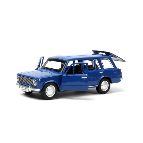 купить Машинка металлическая инерционная Технопарк ВАЗ-2102 12 см. синяя