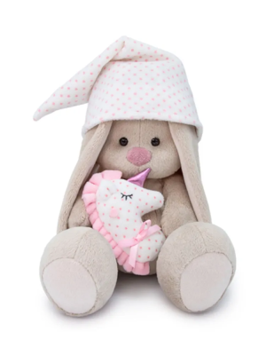 купить Зайка Ми с розовой подушкой - единорогом (большой), Budi Basa, арт. SidM-305