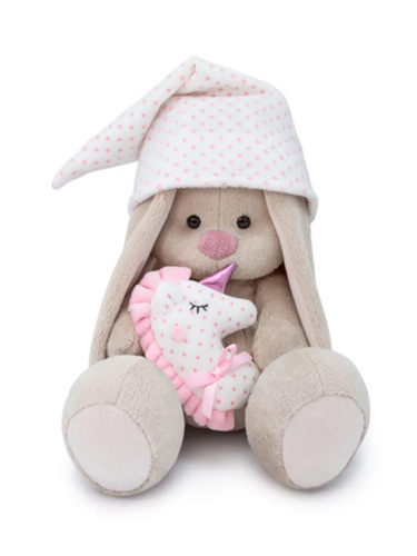 купить Зайка Ми с розовой подушкой - единорогом (большой), Budi Basa, арт. SidM-305