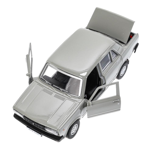 купить Машинка металлическая инерционная Технопарк LADA ваз-2105 (1997) 12 cm, серебристая