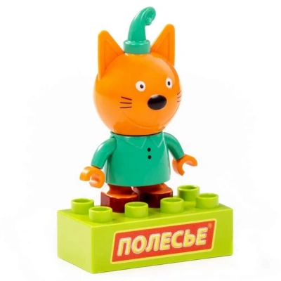 купить Конструктор "Макси" - "Три кота. Компот" Полесье, 2 элемента в блистере,28758