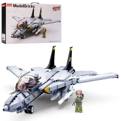 купить  Sluban, Конструктор самолет с фигуркой, 404 детали, M38-B0755