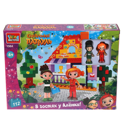 купить Город мастеров, Конструктор Сказочный патруль, в гостях у Аленки (111 деталей), 1564-AA