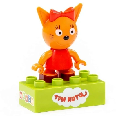 купить Конструктор "Макси" - "Три кота. Карамелька" Полесье , 2 элемента в блистере 28734