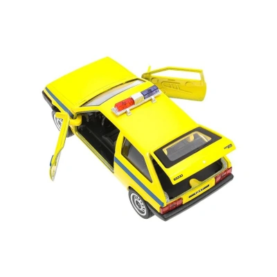купить Машинка металлическая инерционная Технопарк Lada-2108 Спутник, полиция 12 см.