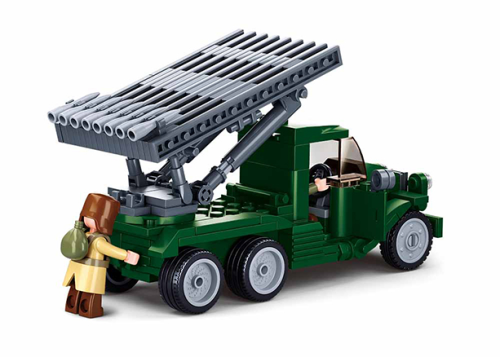 купить Конструктор Sluban Армия. Катюша (201 дет.), M38-B0975