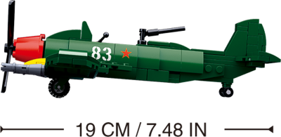 купить Советский штурмовик Ил-10 (19 см, 170 дет) Конструктор Sluban M38-B0683