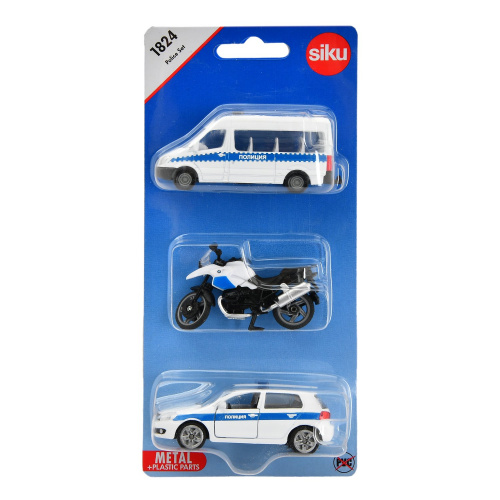 купить SIKU Набор машинок Полиция 1824RUS