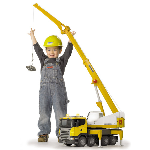 купить Автокран Bruder Scania 03-570