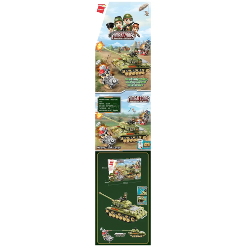 купить Конструктор Qman "Танк" (858 дет.)