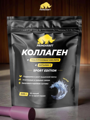 купить Биологически активная добавка к пище Primekraft коллаген чистый / Collagen pure , дойпак 540 г