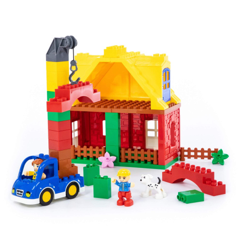 купить Конструктор "Макси" - "Весёлая ферма" 65 элементов