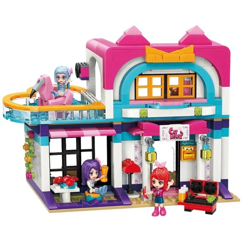 купить Конструктор Qman "Вилла" (447 дет.)