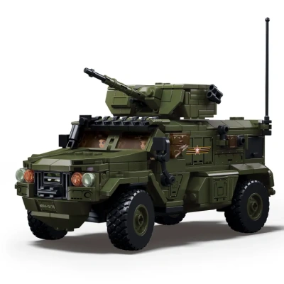 купить Конструктор Sluban "Российский бронеавтомобиль" (519 дет.)