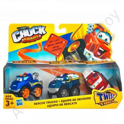 купить Tonka Chuck Набор из 3 литых машинок