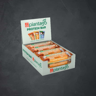 купить Батончик NUTS орехово-фруктовый с глазурью со вкусом Миндаль-Кокос-Мед PLANTAGO 12*40 гр 