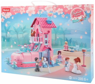 купить Конструктор Sluban"Розовая мечта" (398 дет)