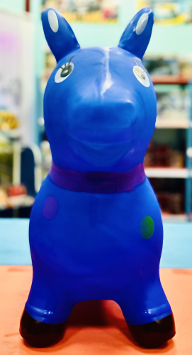 купить Симбат, Игрушка-прыгун Лошадка (синий), TP179002-син