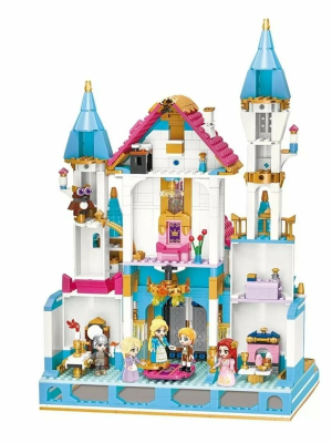 купить Конструктор Qman "Замок Принцессы" (1169 дет.)