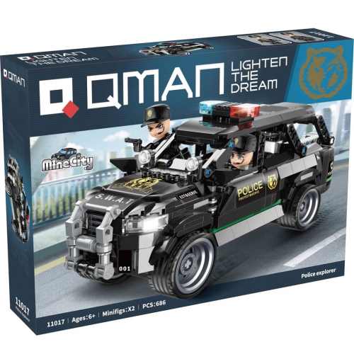 купить Конструктор Qman "Спецназ" (686 дет.)