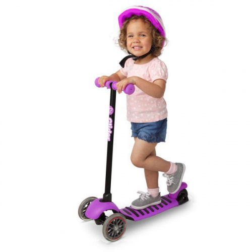 купить Самокат YVolution Glider Deluxe, фиолетовый