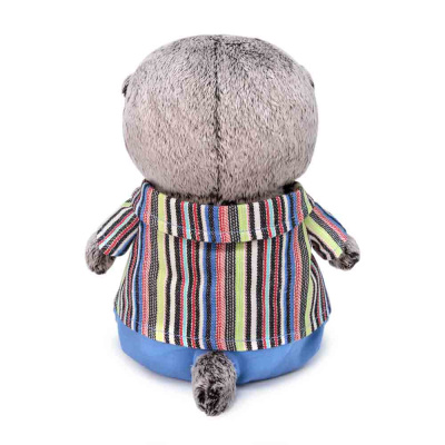 купить Мягкая игрушка Basik&Co Кот Басик BABY в полосатом пиджаке