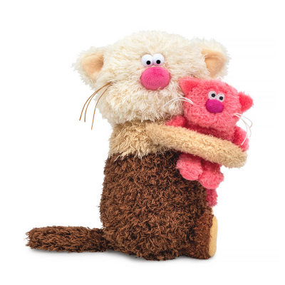 купить Мягкая игрушка Budi Basa Капучино с Клубникой, коллекция "Сиропчики"