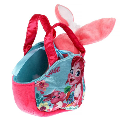 купить Мой питомец, Мягкая игрушка Enchantimals Кролик Бри  в сумочке, CT-AD211033-18