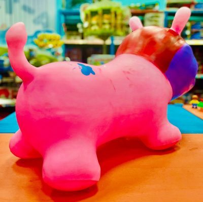 купить Симбат, Игрушка-прыгун Львёнок (розовый), 2304-1500-LEV-роз