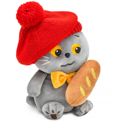 купить Мягкая игрушка Budi Basa, Кот Басик "Бонжур"