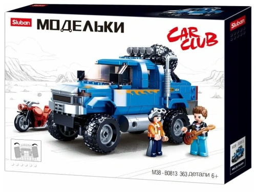 купить Конструктор Sluban Машинка, M38-B0813