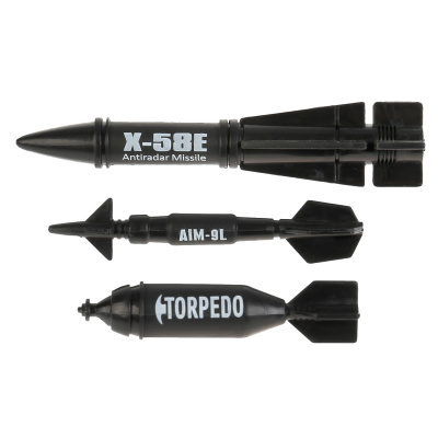 купить Технопарк, Модель пластиковая ПОДВОДНАЯ ЛОДКА (42 см, свет-звук, ракеты, подставка), 1507Y193-R