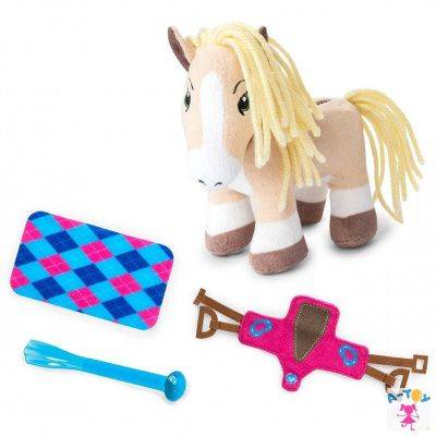 купить Студия мягкой игрушки Build-A-Bear Workshop - Furry Fashions – Palomino Pony