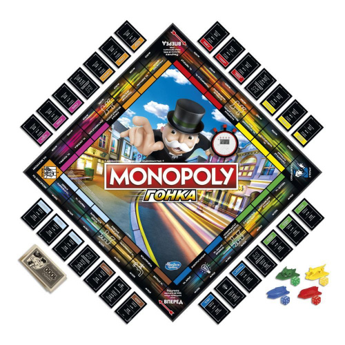 купить Игра настольная Монополия Гонка MONOPOLY E7033