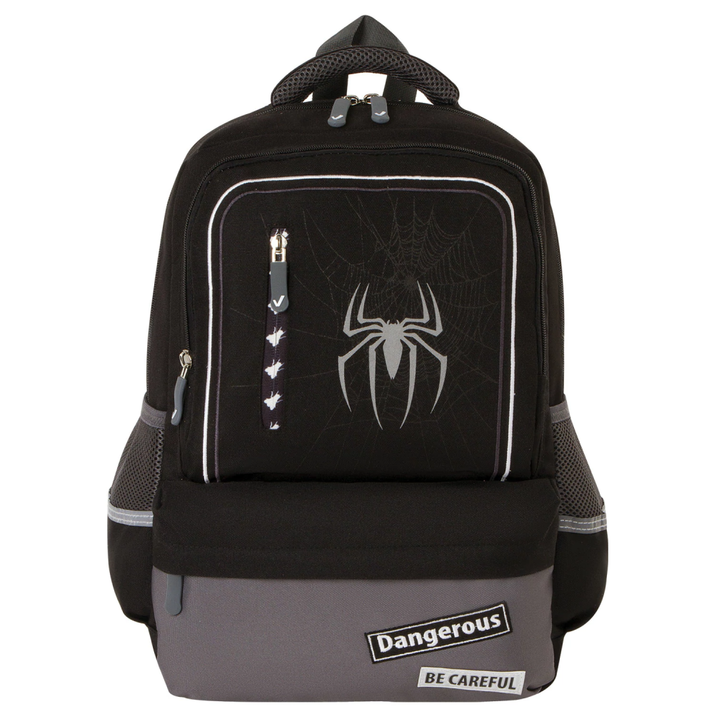 купить Рюкзак BRAUBERG STAR, "Spider", черный, 229978