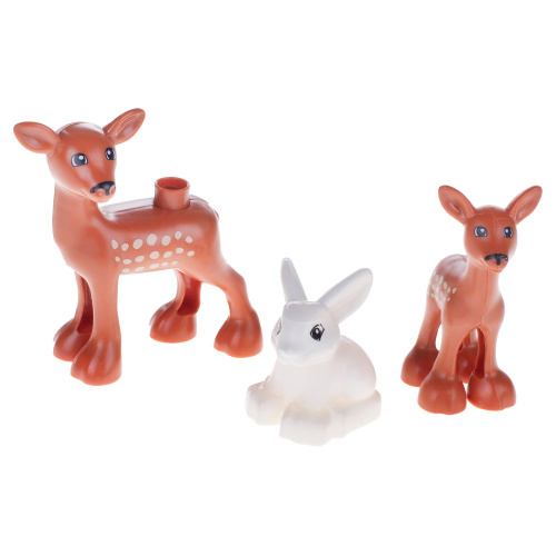 купить Полесье, Конструктор "Макси" - "Зоопарк" (78 элементов), 77745-PL