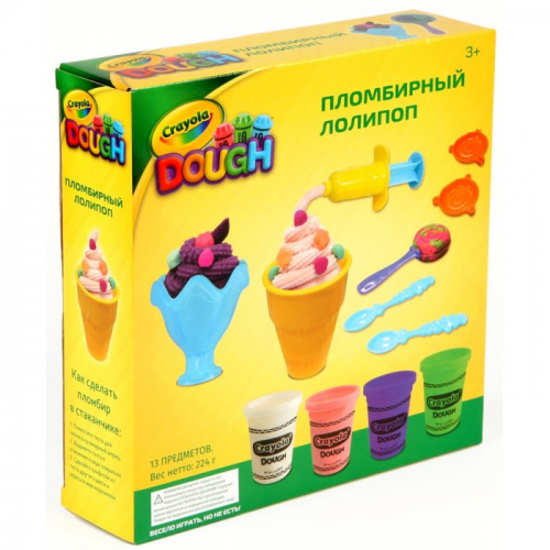 купить Игровой набор Пломбирный лолипоп, тесто для лепки